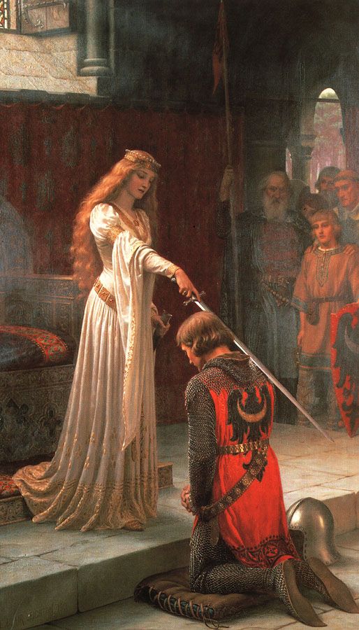 The Accolade by Blair Leighton