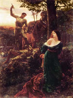 Chivalry by Sir Frank Dicksee